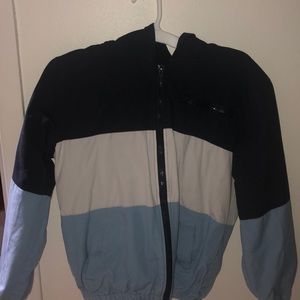 Brandy melville zip up jacket with hood